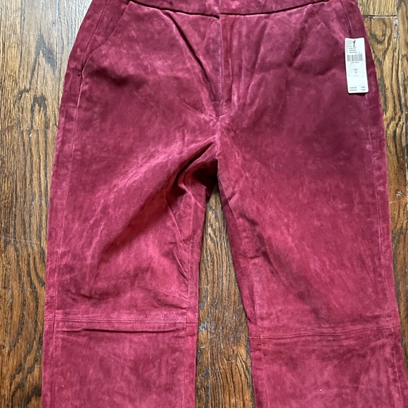 NWT ANTHROPOLOGIE SUEDE PANTS - Picture 3 of 9